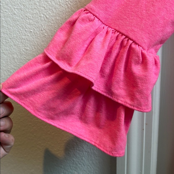 Lilly Pulitzer Mazie Ruffle Sleeve Top in Raz Berry - Picture 4 of 7